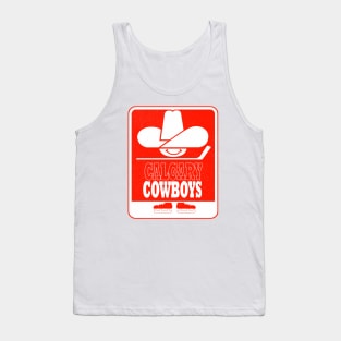 DEFUNCT - Calgary Cowboys Hockey Tank Top